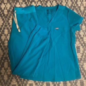 Figs Scrub Set (Teal)